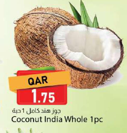 Coconut from India available at Dana Market in Qatar - Al Rayyan