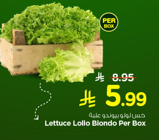 Lettuce available at هايبر الوفاء in مملكة العربية السعودية, السعودية, سعودية - الطائف