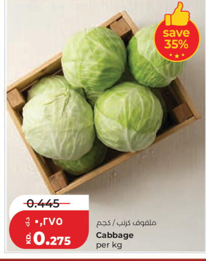 Cabbage available at Lulu Hypermarket  in Kuwait - Ahmadi Governorate