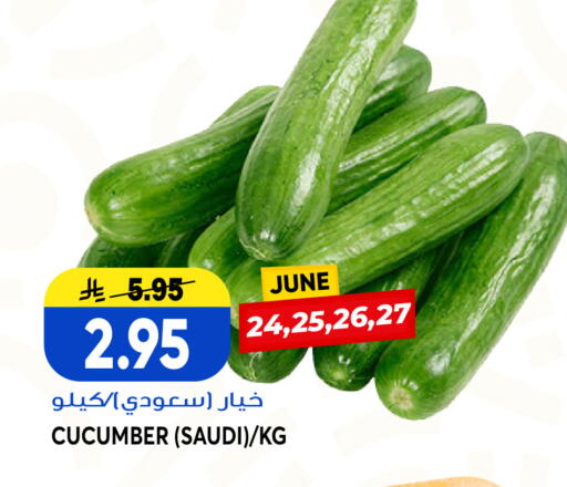 Cucumber from Saudi Arabia available at جراند هايبر in مملكة العربية السعودية, السعودية, سعودية - جدة