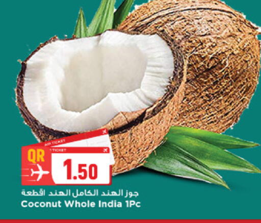 Coconut from India available at Marza Hypermarket in Qatar - Doha