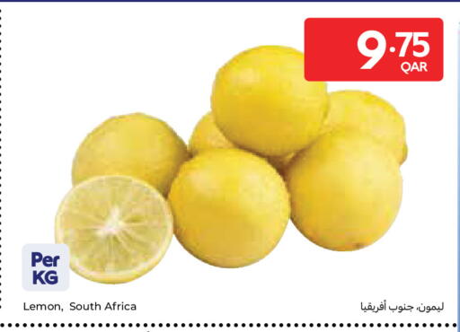Lemon from South Africa available at Carrefour in Qatar - Al Wakra