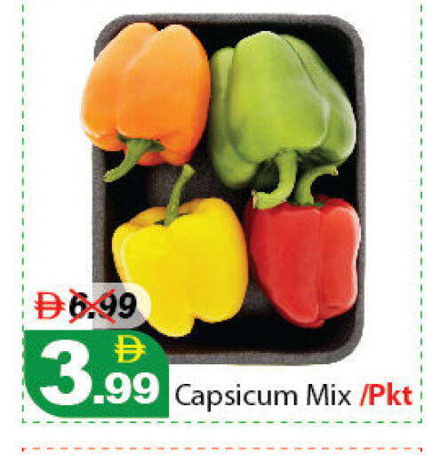 Capsicum available at ديزرت فريش ماركت in الإمارات العربية المتحدة , الامارات - أبو ظبي