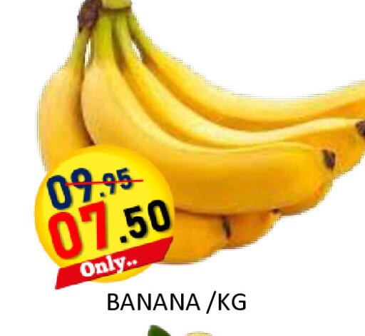 Banana available at رويال جلف هايبرماركت in الإمارات العربية المتحدة , الامارات - أبو ظبي