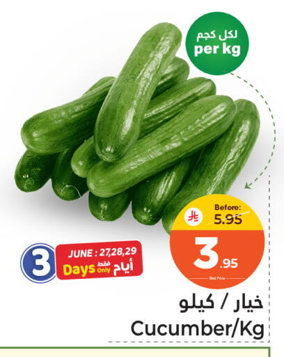 Cucumber available at Makkah Hypermarket Sakaka in KSA, Saudi Arabia, Saudi - Sakaka