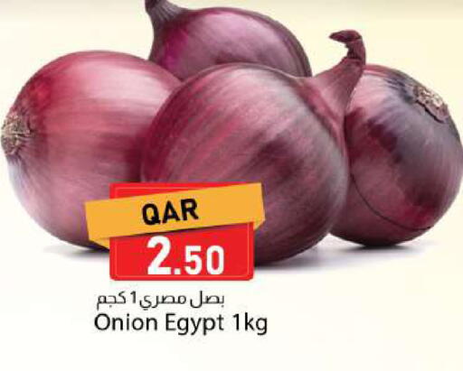 Onion from Egypt available at Dana Market in Qatar - Al Rayyan