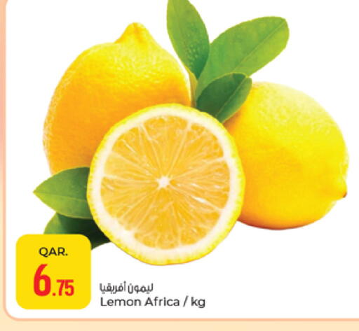 Lemon available at باريس هايبرماركت in قطر - الدوحة