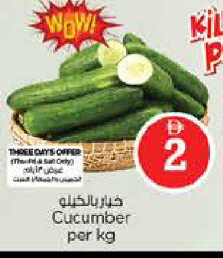 Cucumber available at نستو هايبرماركت in الإمارات العربية المتحدة , الامارات - الشارقة / عجمان