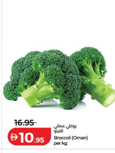 Broccoli from Oman available at لولو هايبرماركت in الإمارات العربية المتحدة , الامارات - رَأْس ٱلْخَيْمَة
