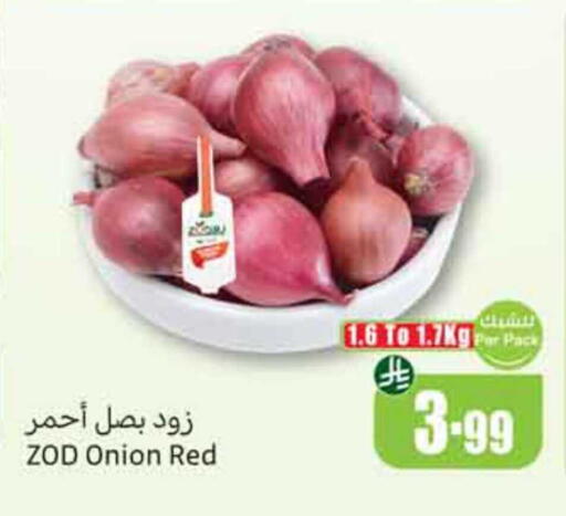 Onion available at Othaim Markets in KSA, Saudi Arabia, Saudi - Al Bahah