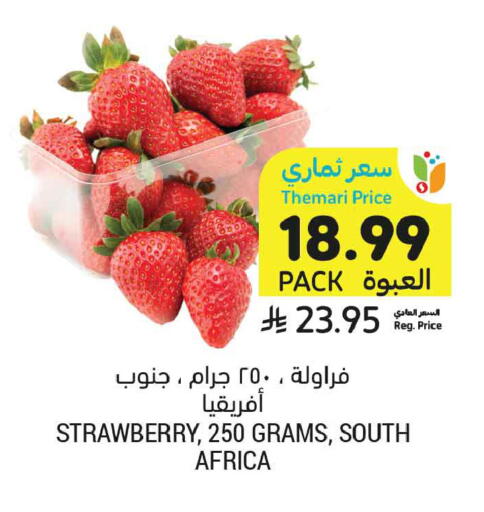 Strawberry from South Africa available at Tamimi Market in KSA, Saudi Arabia, Saudi - Ar Rass