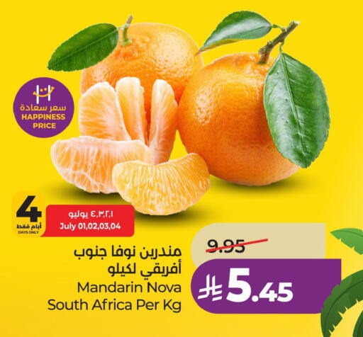 Mandarin from South Africa available at LULU Hypermarket in KSA, Saudi Arabia, Saudi - Hafar Al Batin