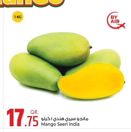 Mango from India available at Rawabi Hypermarket in Qatar - Doha