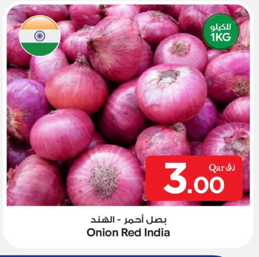 Onion from India available at Bin Dawood Market in Qatar - Doha