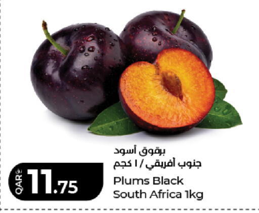Plums from South Africa available at LuLu Hypermarket in Qatar - Doha