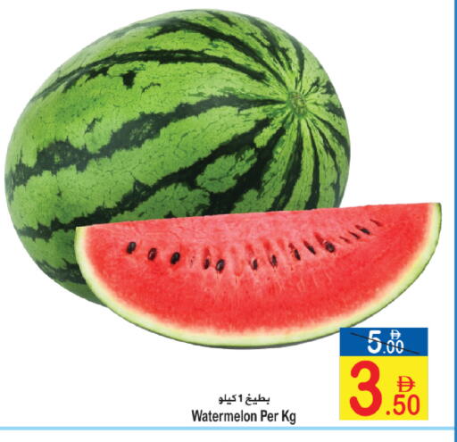 Watermelon available at سن اند ساند هايبر ماركت ذ.م.م in الإمارات العربية المتحدة , الامارات - رَأْس ٱلْخَيْمَة
