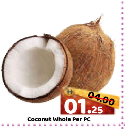 Coconut available at رويال جلف هايبرماركت in الإمارات العربية المتحدة , الامارات - أبو ظبي