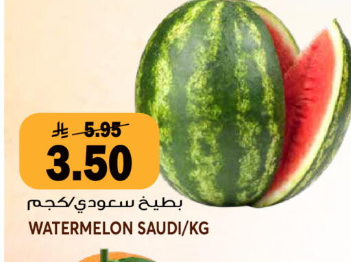 Watermelon from Saudi Arabia available at جراند هايبر in مملكة العربية السعودية, السعودية, سعودية - جدة