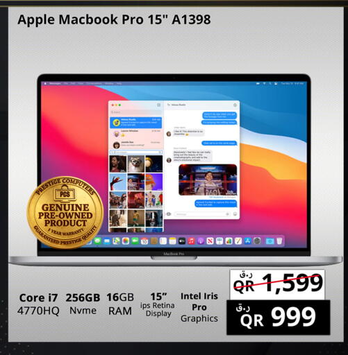 Apple available at Prestige Computers in Qatar - Doha