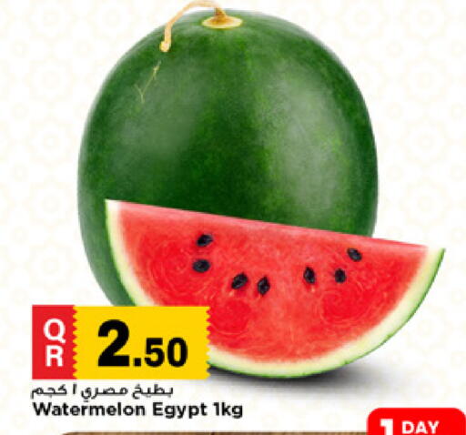 Watermelon from Egypt available at Marza Hypermarket in Qatar - Al Shamal