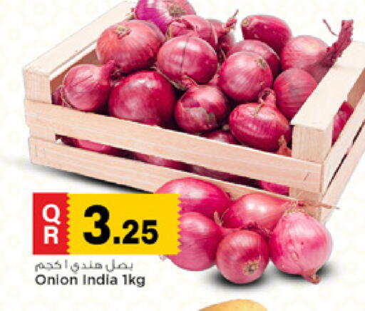 Onion from India available at Marza Hypermarket in Qatar - Al Shamal