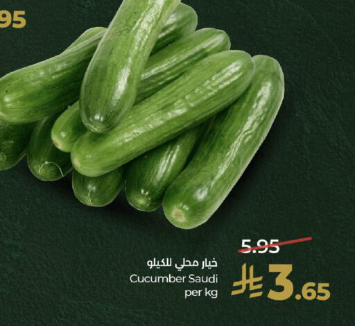 Cucumber from Saudi Arabia available at LULU Hypermarket in KSA, Saudi Arabia, Saudi - Riyadh