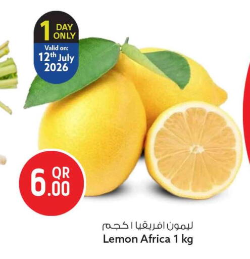 Lemon available at سفاري هايبر ماركت in قطر - الريان