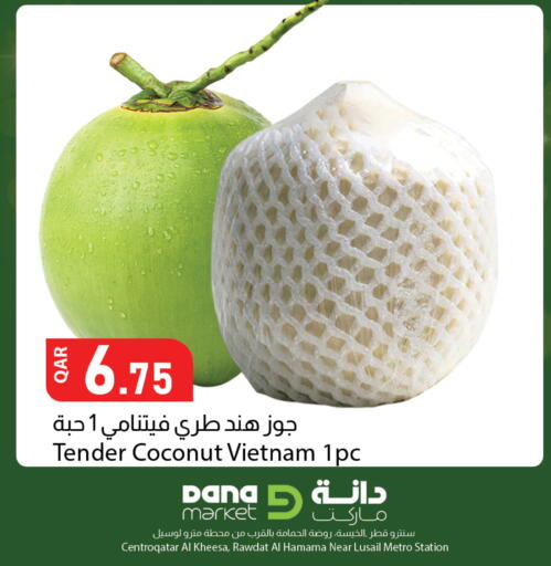 Coconut available at Dana Market in Qatar - Al Daayen