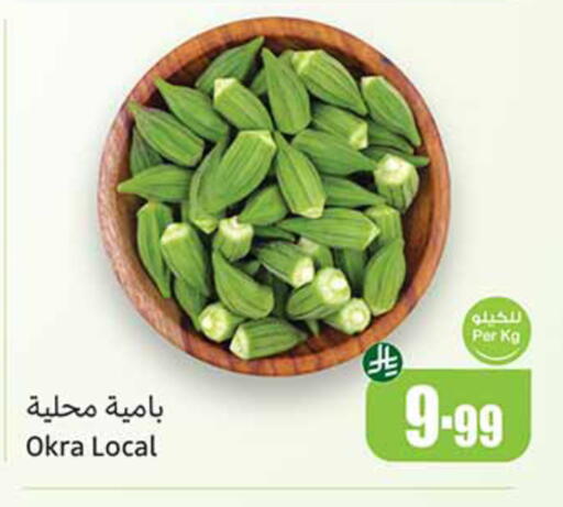 Okra available at أسواق عبد الله العثيم in مملكة العربية السعودية, السعودية, سعودية - الخرج