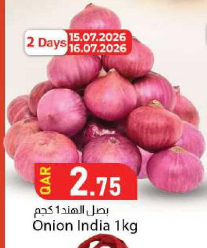 Onion from India available at Dana Market in Qatar - Al-Shahaniya