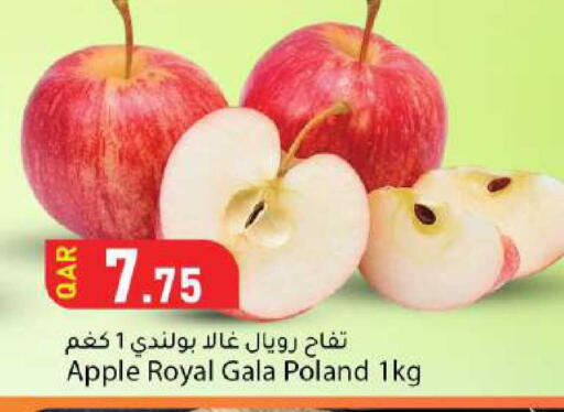 Apple from Poland available at Dana Market in Qatar - Al-Shahaniya