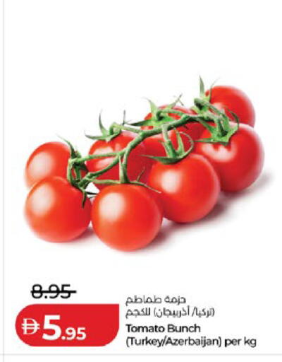 Tomato from Turkey Azerbaijan available at لولو هايبرماركت in الإمارات العربية المتحدة , الامارات - أبو ظبي