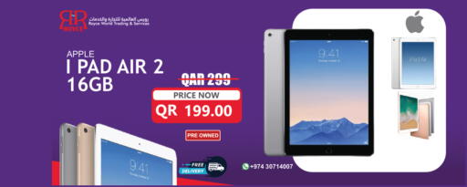 Apple available at Royce World Trading & Services W.L.L in Qatar - Doha