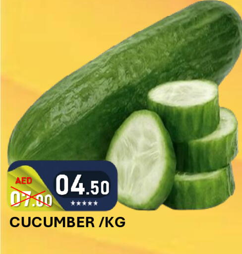 Cucumber available at رويال جلف هايبرماركت in الإمارات العربية المتحدة , الامارات - أبو ظبي