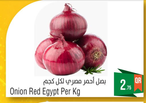 Onion from Egypt available at Megamart in Qatar - Al Khor