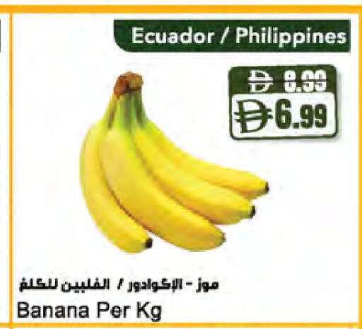 Banana from Ecuador Philippines available at Almaya Supermarkets in UAE - Dubai