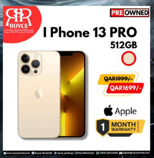 Apple available at رويس العالمية للتجارة والخدمات in قطر - الشحانية