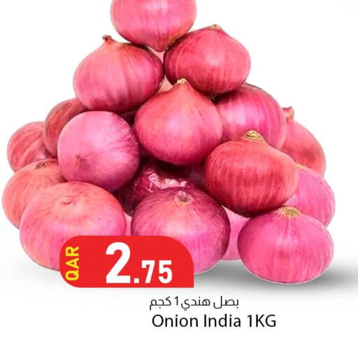 Onion from India available at Dana Market in Qatar - Al Daayen