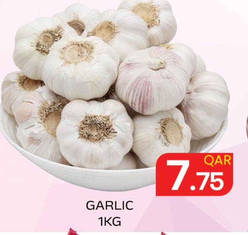 Garlic available at Majlis Hypermarket in Qatar - Al Rayyan