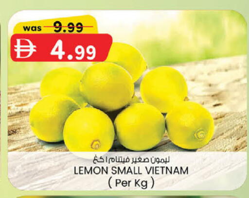 Lemon from Vietnam available at ك. إم. هايبرماركت in الإمارات العربية المتحدة , الامارات - ٱلْعَيْن‎
