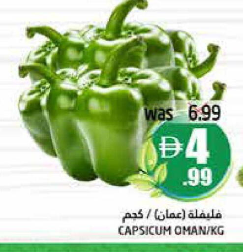 Capsicum from Oman available at Pasons Hypermarket in UAE - Fujairah