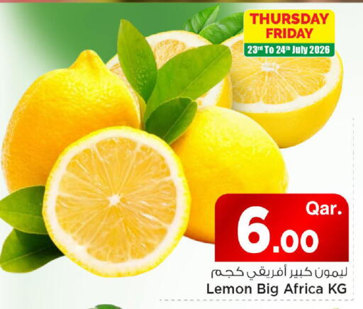 Lemon available at Mark & Save  in Qatar - Al Rayyan