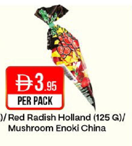 Radish Mushroom from China available at West Zone Supermarket in UAE - Dubai