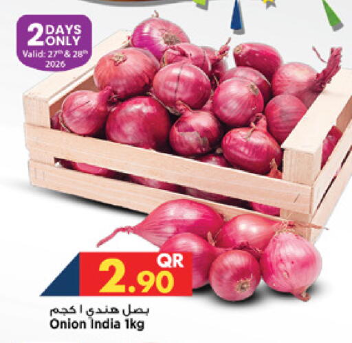 Onion from India available at Marza Hypermarket in Qatar - Al Wakra
