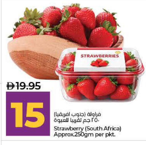 Strawberry from South Africa available at Lulu Hypermarket in UAE - Dubai