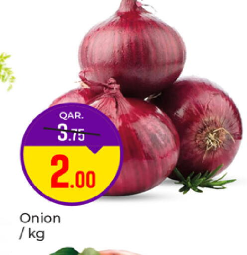 Onion available at باريس هايبرماركت in قطر - أم صلال