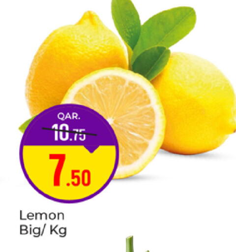 Lemon available at باريس هايبرماركت in قطر - أم صلال