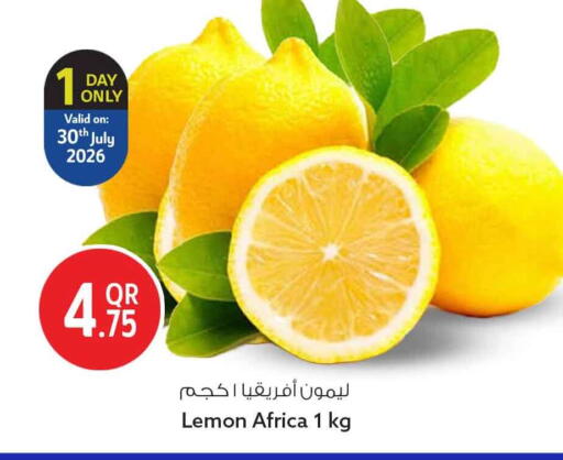 Lemon available at سفاري هايبر ماركت in قطر - الشمال