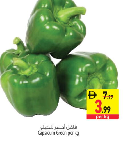 Capsicum available at السفير ماركت in الإمارات العربية المتحدة , الامارات - أبو ظبي