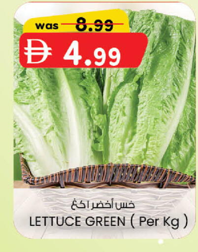 Lettuce available at صفا اكسبريس سوبرماركت in الإمارات العربية المتحدة , الامارات - أبو ظبي